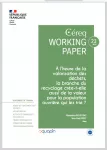 Working paper, n° 23 - février 2024 - À l’heure de la valorisation des déchets, la branche du recyclage crée-t-elle aussi de la valeur pour la population ouvrière qui les trie ?