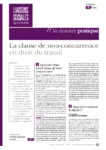 Liaisons sociales quotidien, n°58 - 25 mars 2024 - Clause de non-concurrence