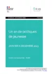 Un an de politiques de jeunesse : janvier à décembre 2023