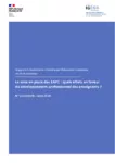 La mise en place des EAFC [écoles académiques de la formation continue] : quels effets en faveur du développement professionnel des enseignants ? Rapport à madame la ministre de l’Éducation nationale et de la Jeunesse