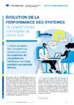 Evolution de la performance des systèmes de compétences européens de 2015 à 2022