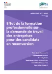 Effet de la formation professionnelle sur la demande de travail des entreprises pour des candidats en reconversion