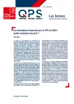 QPS - Questions politiques sociales : les brèves, n° 32 - janvier 2025 - Les formations financées par le CPF en 2023 : quelle évolution des prix ?