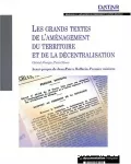 Les grands textes de l'aménagement du territoire et de la décentralisation