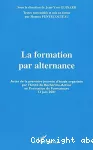 La formation par alternance - actes de la première journée d'étude organisée par l'Unité de Recherche-Action en Formation de Formateurs - 13 juin 2001