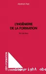 L'ingenierie de la formation