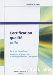 Certification qualité utile