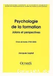 Psychologie de la formation