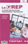 Le GREP : le guide des relations enseignement professions