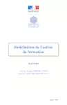 Redéfinition de l'action de formation