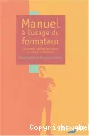 Manuel à l'usage du formateur