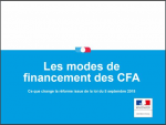 Le financement des CFA après la loi Travail [Synthèse Ministère du Travail]