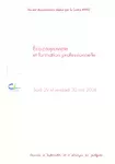 Eco-citoyenneté et formation professionnelle. Journées d'information et d'échanges de pratiques jeudi 29 et vendredi 30 mai 2008