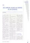 SNCF : des emplois jeunes au service de la clientèle