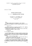 Accord du 6 novembre 2009 relatif à l'emploi des seniors