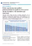 Éviter que les jeunes quittent prématurément le système d’éducation (et de formation)