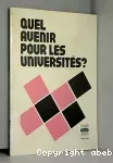 Quel avenir pour les universités ?