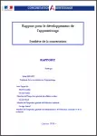 Rapport pour le développement de l'apprentissage