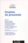 Emplois de proximité