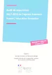 Audit de supervision 2017-2018 de l’Agence Erasmus+ France / éducation-formation