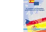 Le système de formation professionnelle en Espagne