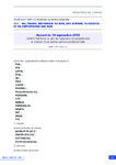 Accord du 10 septembre 2019 relatif à l'adhésion au sein de l'opérateur de compétences et création d'une section paritaire professionnelle