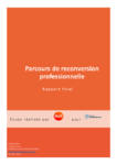 Parcours de reconversion professionnelle : rapport final