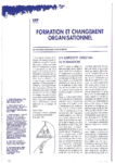 Formation et changement organisationnel