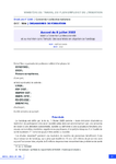 Accord du 8 juillet 2022 relatif à l'insertion professionnelle et au maintien dans l'emploi des salarié(e)s en situation de handicap