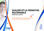 Qualiopi et la formation multimodale - Eléments de preuve