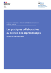 Les pratiques collaboratives au service des apprentissages : rapport à monsieur le ministre de l’Éducation nationale et de la Jeunesse