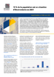 15 % de la population est en situation d'illectronisme en 2021